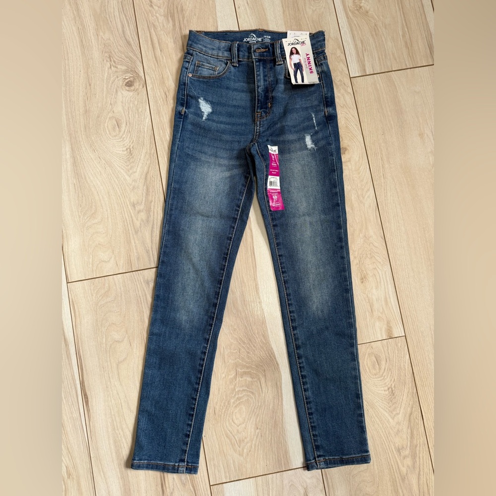 Jordache Girl’s Dark Blue Skinny Jeans